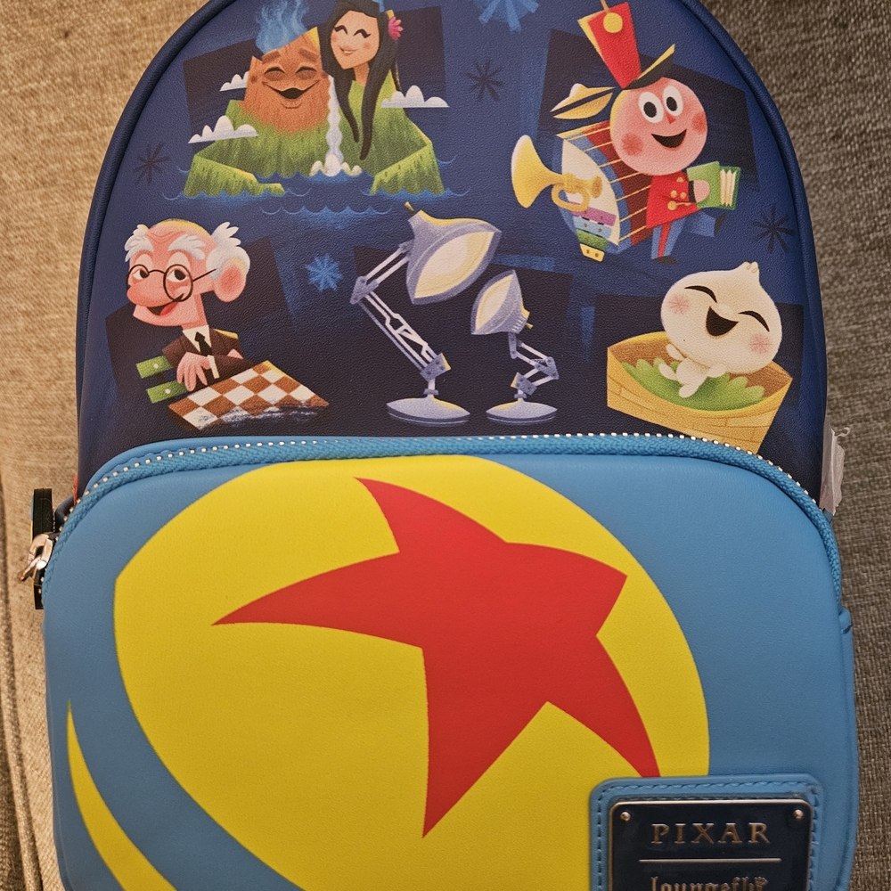 Disney Pixar LOUNGEFLY Backpack - Retails For $80, Selling For $50